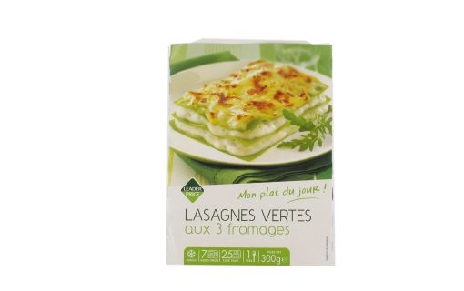 Lasagne verte aux 3 fromages 300g