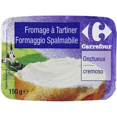 Fromage a tartiner onctueux