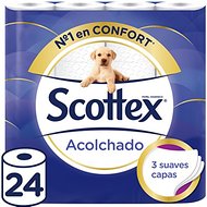 scottex matelassé P24 – Papier toilette, 24 rouleaux