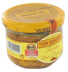Lou Gascoun, Terrine aux piments d'Espelette Label Rouge, le pot de 180g