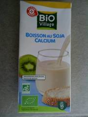 Boisson soja Bio Village Calcium 1l
