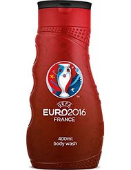 UEFA Euro 2016 Gel Douche Rouge 400 ml
