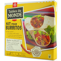 kit preparation Tables du Monde Burritos 620g