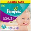 Couches Pampers Active Fit Jumbo box T5 x60