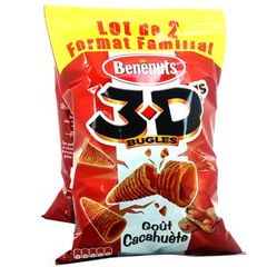 Benenut's 3d's cacahuetes lot de 2x150g 