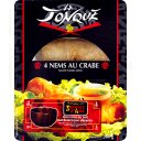 Nems crabe crevettes & sauce nuoc mam - Delices du Monde, la barquette de 4 - 300g