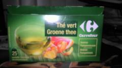 Thé vert ananas pamplemousse Carrefour