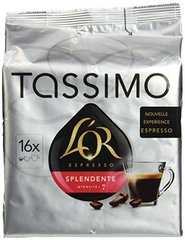 TASSIMO L'Or Espresso Splendente 16 Disc - Lot de 5