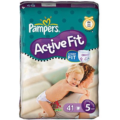 Pampers active fit 11-25kg geant T5 junior x41