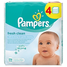 Lingettes bébé Fresh Clean Pampers