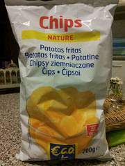 Chips nature Eco+ 200g
