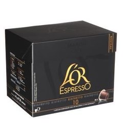 L'Or de Maison du Café, Capsules de café Ristretto Espresso, la boite de 28 - 146 g