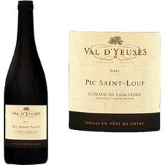 Vin rouge AOC Pic St Loup Val d'Yeuses Aumelas JEANJEAN, 13.5°, 75cl