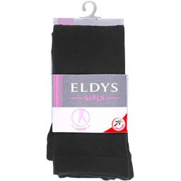 Eldys, Legging coton uni noir enfant t4/5 ans, l'unite