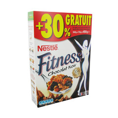Fitness cereales chocolat noir 340g 450g