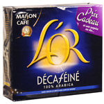 Cafe moulu L'OR decafeine, 2x250g