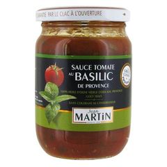 Sauce tomates basilic Sans colrant ni conservateur