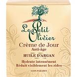 Crème de jour anti-âge huile d'argan LE PTIT OLIVIER, 50ml