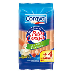 Surimi Les petits Coraya Sauce tartare 420g