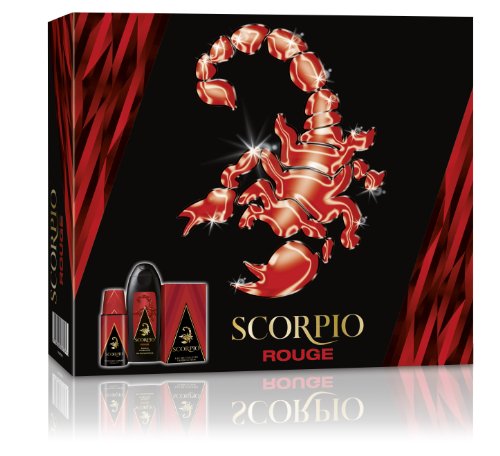 Scorpio Coffret Rouge eau de toilette 75ml + deo 150ml + douche 250ml