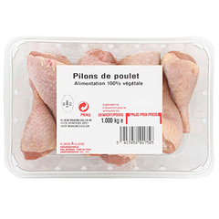 Pilons de poulet Plukon Barquette 1kg