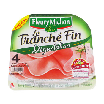 Jambon Le tranche fin Degustation 120g