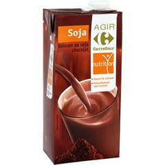 Boisson au soja chocolat, nutrition