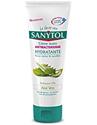 Sanytol Crème Antibactérienne Hydratante pour Main 75 ml - Lot de 2