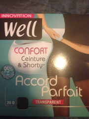 Collant accord parfait WELL, noir, taille 2