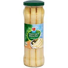 Grosses asperges blanches U, 205g