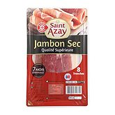 Jambon sec Saint Azay 8 tranches - 200g