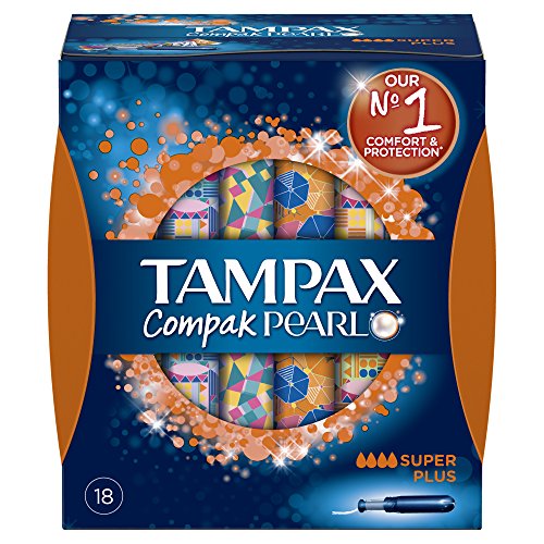 Tampax compak pearl super plus tampon x18