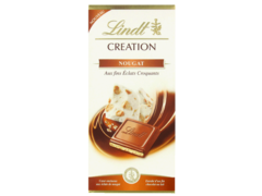 Chocolat creation Lindt Lait nougat 150g