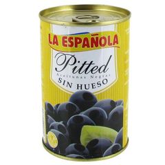 Olives espagnole noires denoyautees