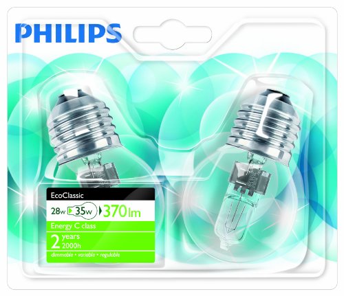 Ampoules ecoclassic spheriques E27 28W