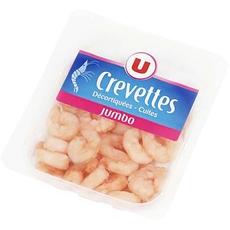 Crevettes jumbo U, 100g