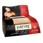 Bloc de foie gras de canard du Sud-Ouest IGP Labeyrie