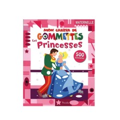 Mon cahier de gommettes- Les princesses