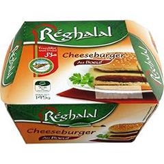 Cheeseburger Reghalal Pur boeuf halal 145g