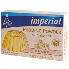 Pudding suc/vanille imperial 3 doses de 60gr