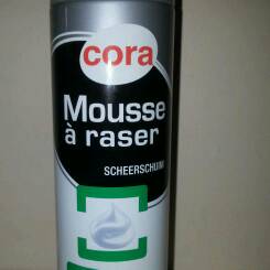 Cora mousse a raser mentholee 250ml