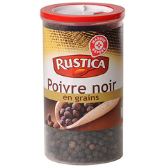 Poivre noir grains Rustica 100g
