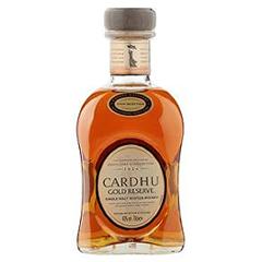 Scotch Whisky single malt Cardhu gold réserve 40°70cl s/étui