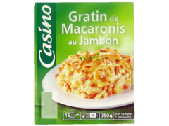 Gratin de Macaronis au Jambon