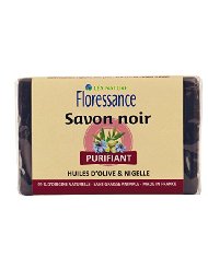 Floressance par nature Savons Comptoir de L'olivier Savon Noir Purifiant 200 g - Lot de 2