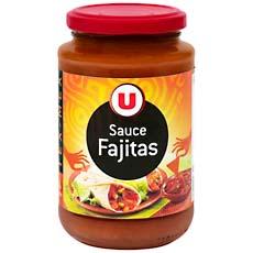 Sauce chaude pour Fajitas U Cuisines & Decouvertes 430g