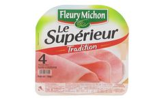Jambon blanc Le Supérieur, 4 tranches sans co...