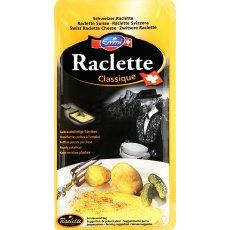 Raclette Suisse classique au lait pasteurise EMMI, 27%MG, 400g