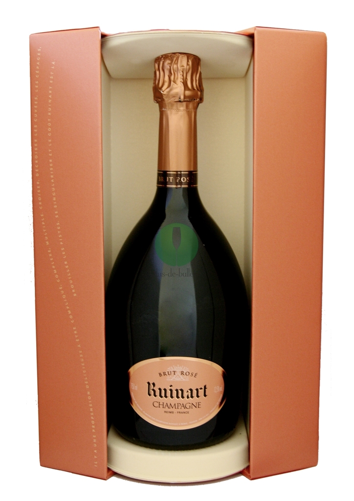 Champagne brut Ruinart rosé 12° 75cl