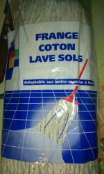 Frange coton lave sols séchage rapide des sols